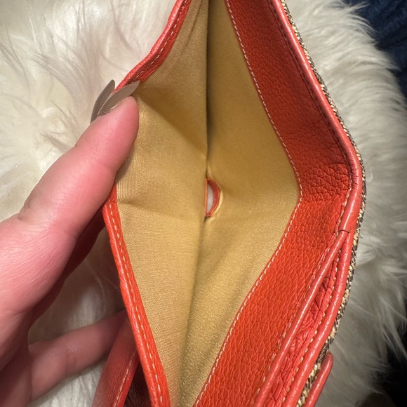 Bvlgari Red and Brown Wallet - Picture 4 of 5